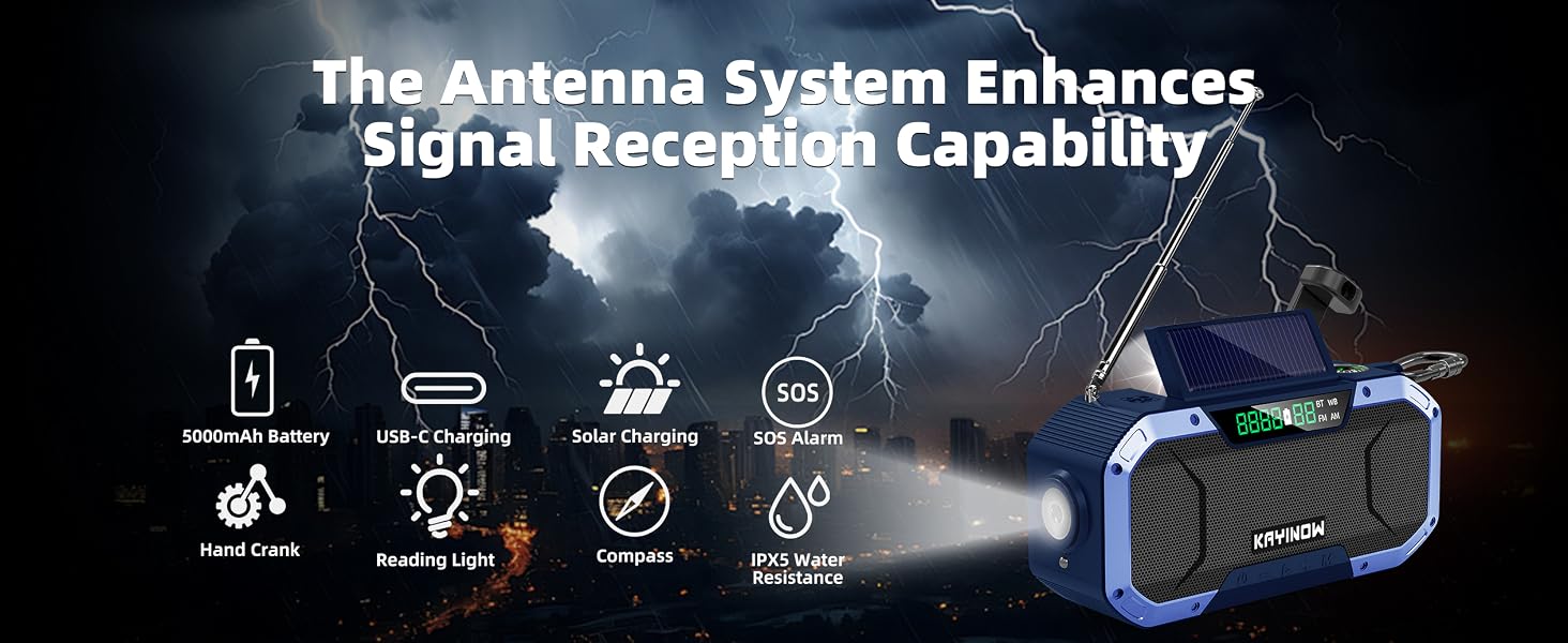 NOAA emergency radio