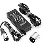 ANTOBLE 24V 2A XLR Electric Scooter Battery Charger for Go-Go Elite Traveller Plus HD US, Ezip Mo...
