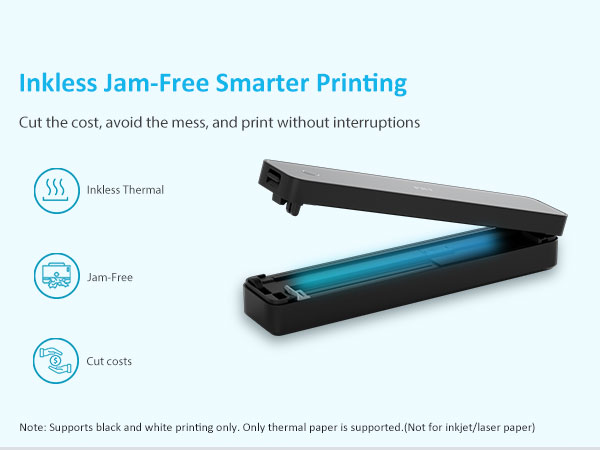 Portable Printer Wireless for Travel
