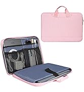 15.6 Inch Laptop Sleeve Briefcase for Women Ladies Bag with Accessories Organizer for Dell Inspir...