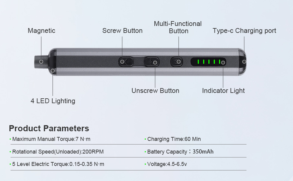 mini electric screwdriver