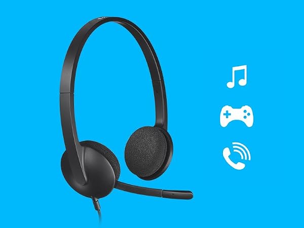Logitech H340