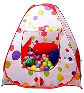 EocuSun Ball Pit Play Tent,Kids Tents/Pop Up Play Tent Play Tents House Indoor and Outdoor Childr...