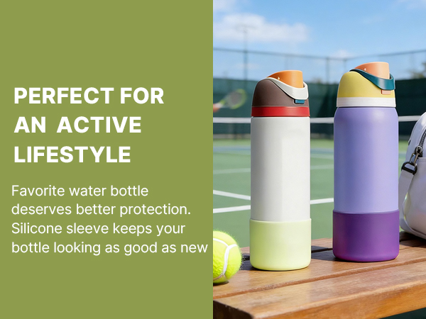 Silicone Water Bottle Boot for Owala 24 oz
