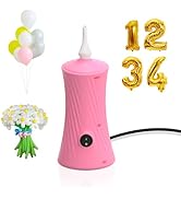Kasumue Balloon Pump Electric Air Pump for Long Balloon Inflator Blower Machine for Birthday Part...