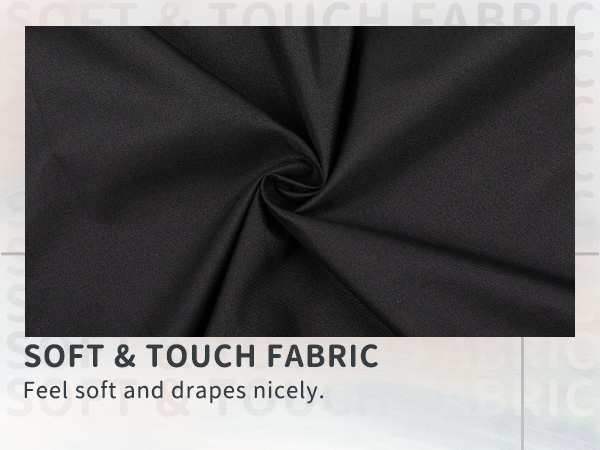 waterproof black fabric