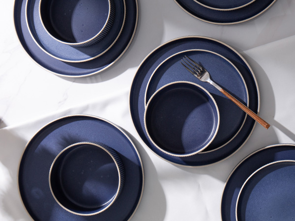 stoneware dinnerware set