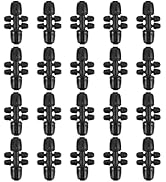 Barbed Tee 6-Way Drip Irrigation Fittings, 1/2 Inch to 1/4 Inch Tubing Irrigation Fittings(1/2'' ...