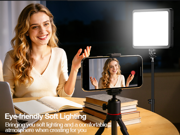 led ring light with stand