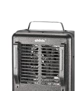 Shinic Space Heater,1500W Milkhouse Heater with Thermostat, Stay Cool Durable Metal Housing, Over...