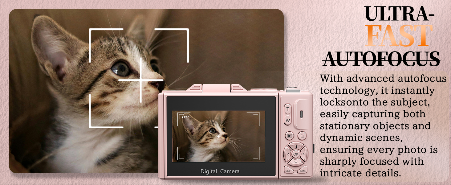 Digital Camera with AutoFocus