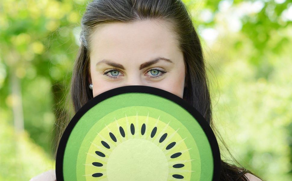 Round Foldable Hand Fans