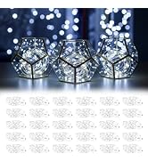 DomeStar 30 Pack Fairy Lights Battery Operated, 7Ft 20 LED Waterproof Mini Indoor LED String Ligh...