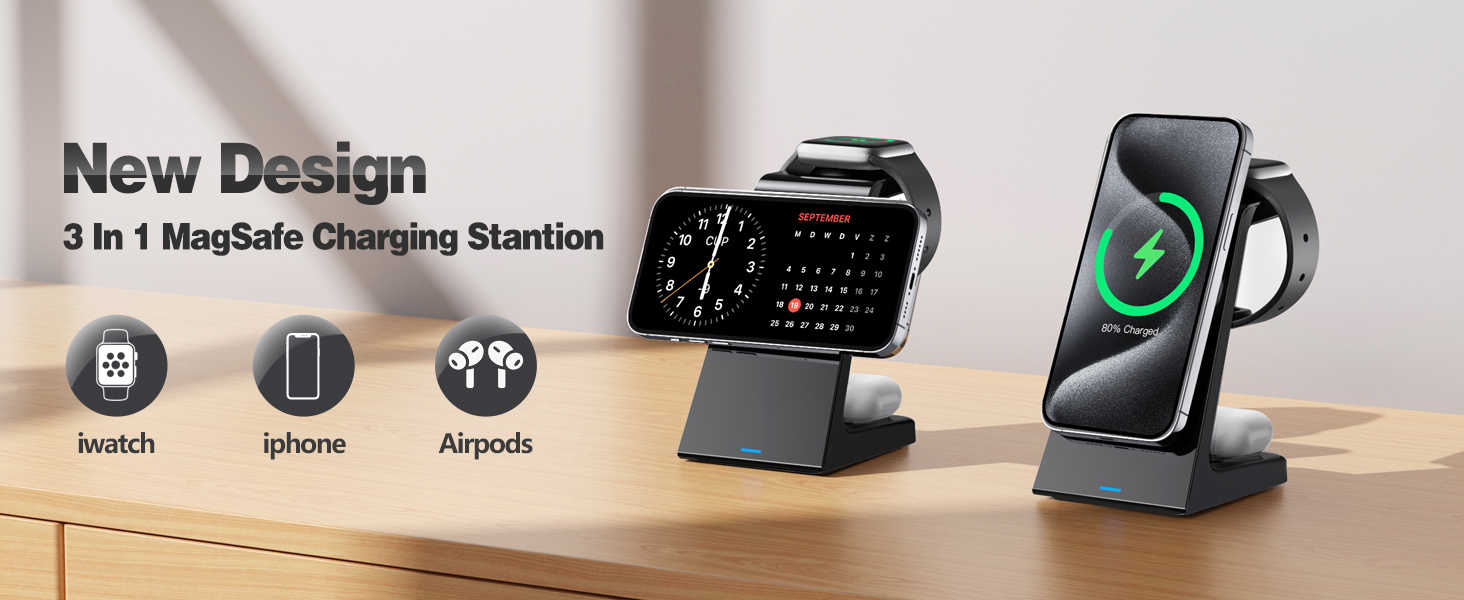 3 in 1 charger station