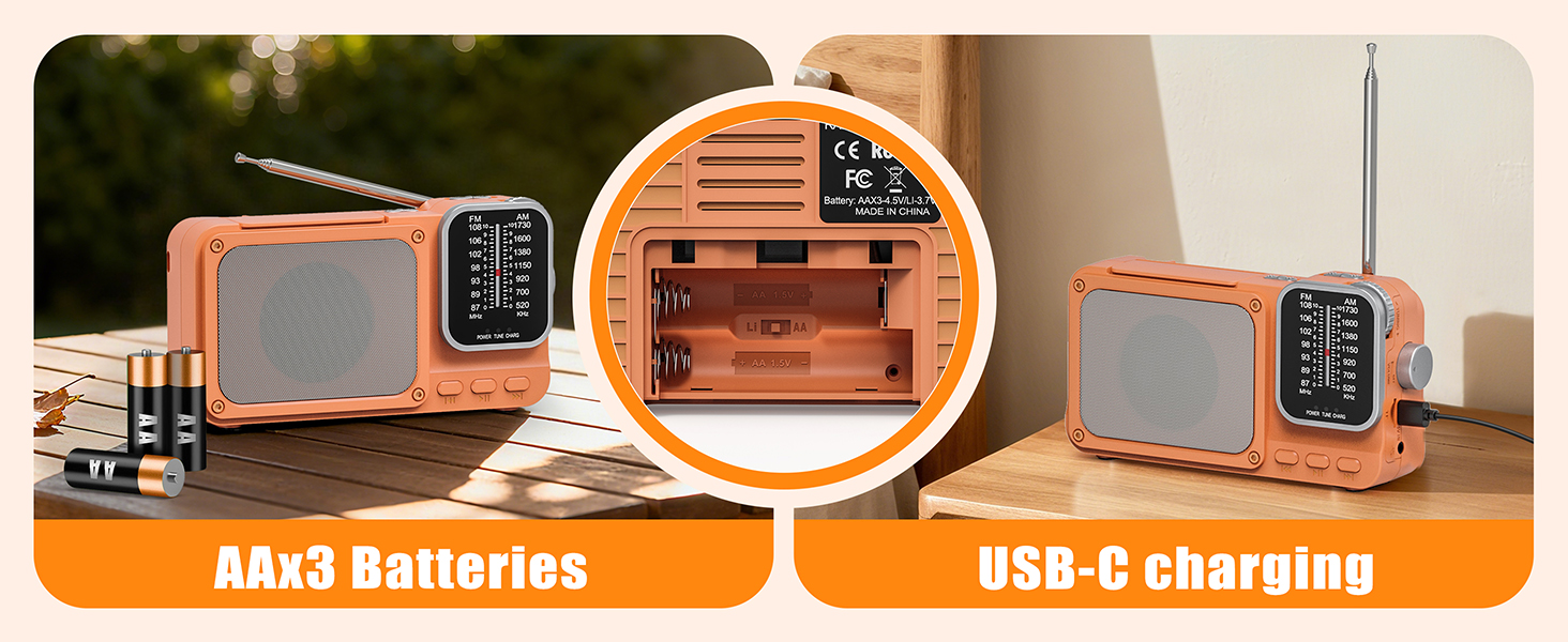 battery operated radio