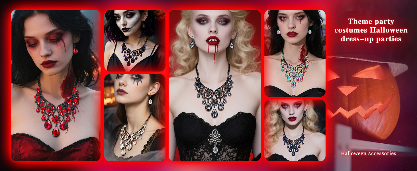 halloween necklace