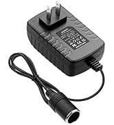 ALITOVE AC to DC Converter 12V 2A 24W Power Supply 110V to 12V Converter AC/DC Adapter with Car C...