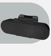 Cyber Acoustics USB & Bluetooth Speaker Bar (CA-2890PRO) USB Powered Speaker with Speakerphone fo...