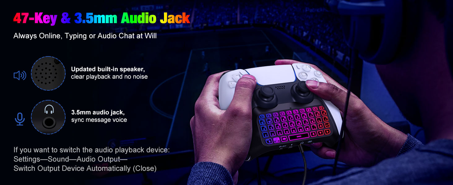 PS5 Controller Keyboard