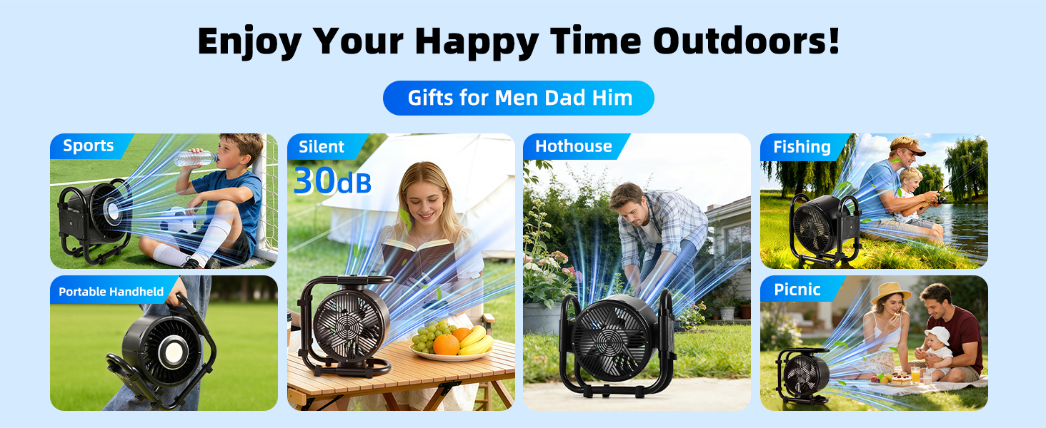 Portable Outdoor Oscillating Fan