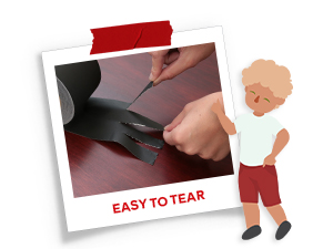 black gorilla tape heavy duty cord tape goon tape for guns black painters tape 2 inch blackout tape