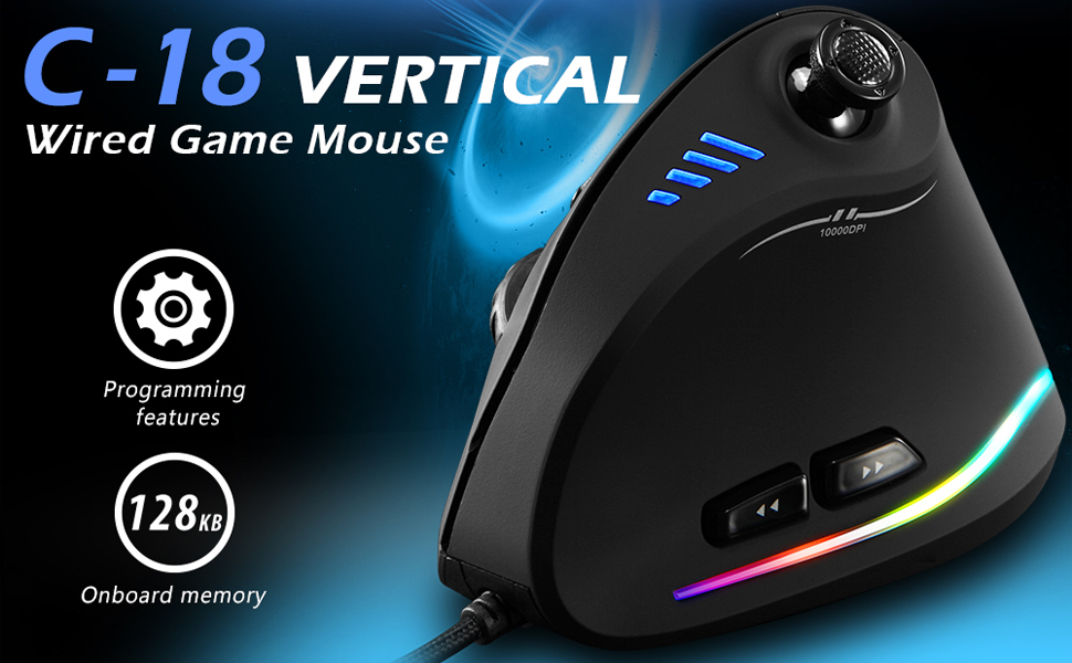 C-18 Vertical Gaming Mouse