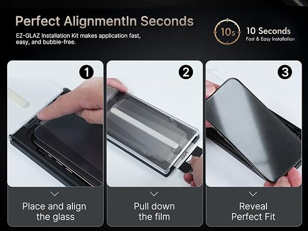 EZ-GLAZ Matte screen protector for iPhone