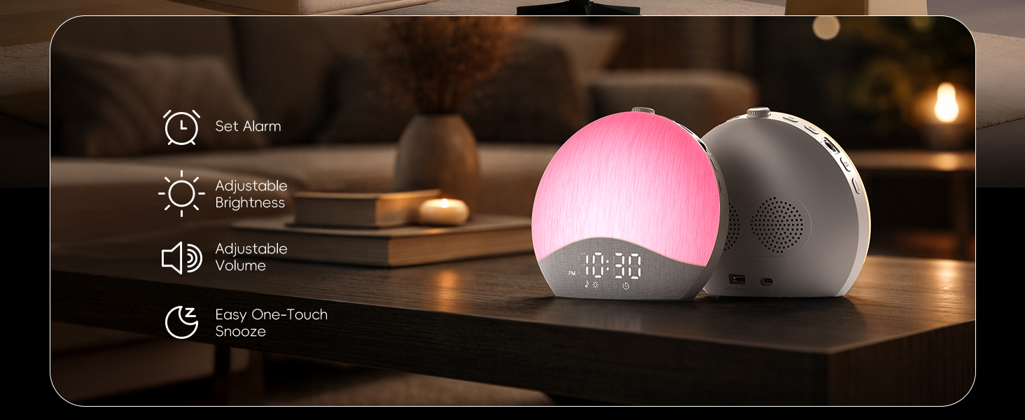 sunrise alarm clock