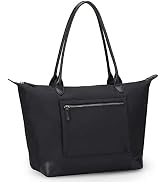 DORIS&JACKY Women Lightweight Tote Bag Designer Leather Work Shoulder Purse | Large Foldable Wate...
