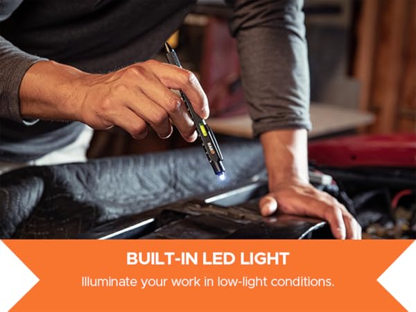 multi tool pen stylus screwdriver ruler level LED flashlight bottle opener EDC multitool gift