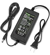 Facmogu 24V 3A 72W Power Supply Adapter Converter, 100-240V 50/60Hz AC to DC 24 Volt 3Amp Power S...