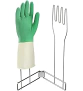 KORRTFID Kitchen Glove Holder,Stainless Steel Glove Rack,Kitchen Vertical Glove Support Multi-Pur...