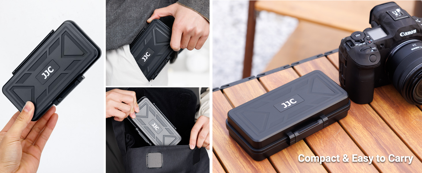 Multi-Function Camera Battery Memory Card Storage Case