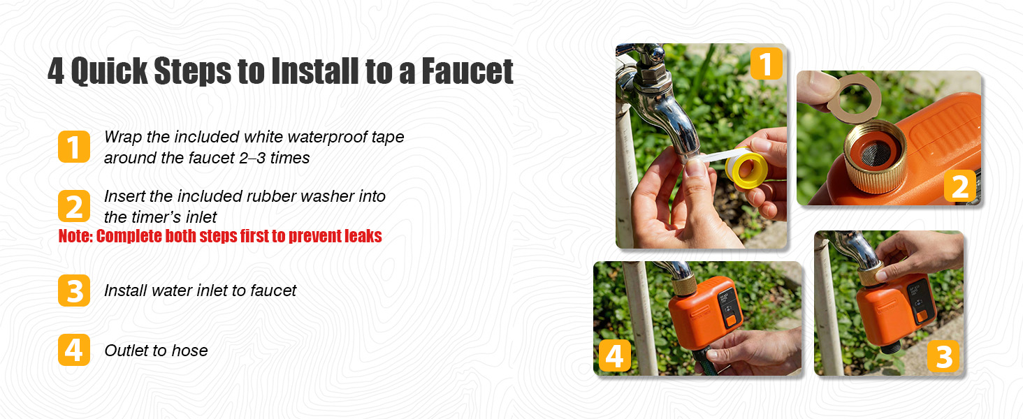 4 Quick Steps to Install to a Faucet
