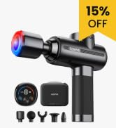 RENPHO Active Thermacool 2 Massage Gun with Intuitive Heat and Cold Control | VA Display Handheld...