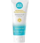 Fresh Monster Daily Kids Sunscreen, SPF 30 UVA/UVB, Clear Non-Nano Zinc Oxide Mineral Sunscreen, ...