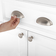 Matte Brushed Nickel Cabinet Handle Pull
