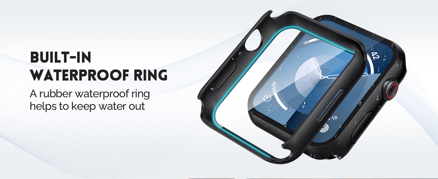Waterproof Case for Apple Watch S9/S8/S7 -P5-1