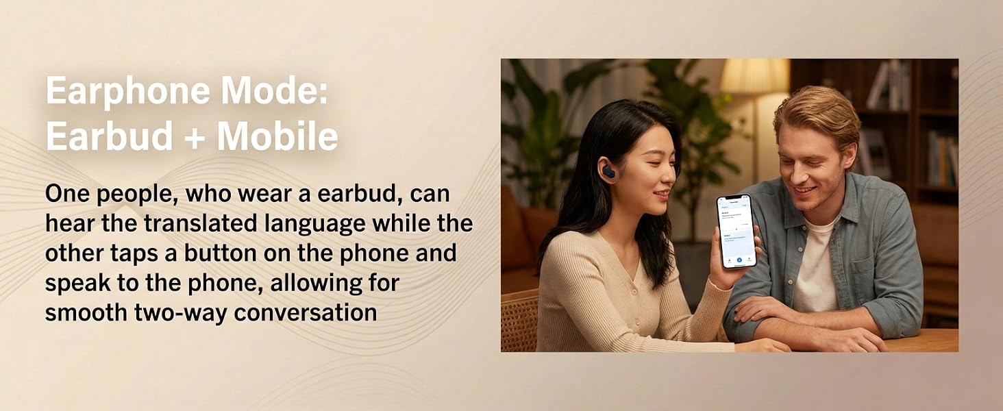 Earbud + Mobile Phone Mode
