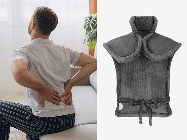 heating pad for neck and shoulders and back