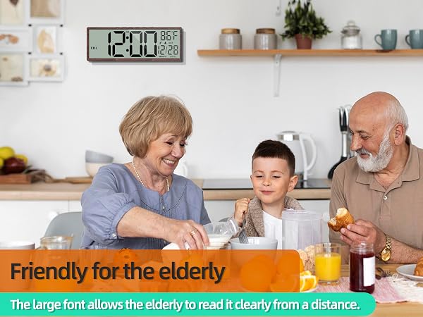 Friendly for the elderly