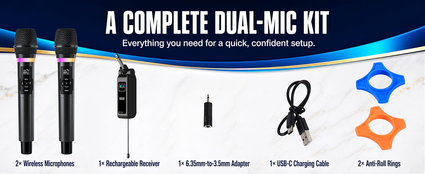 wireless karaoke microphone
