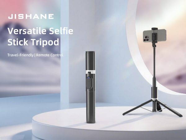 Jishane 61" Tripod for iPhone, Selfie Stick for iPhone