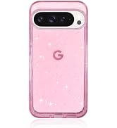 Tuokiou for Google Pixel 10 Pro XL Case Clear Luxury Crystal Glitter Bling Sparkly Transparent Pr...