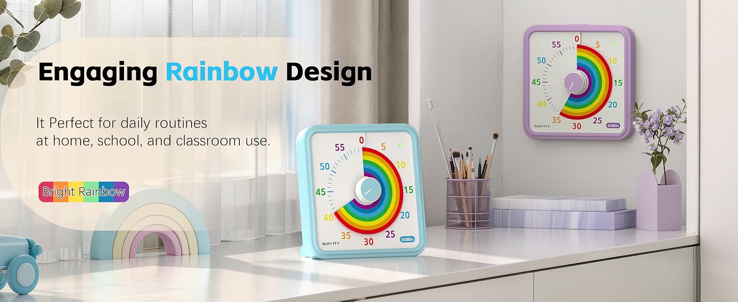 Large visual timer for classroom