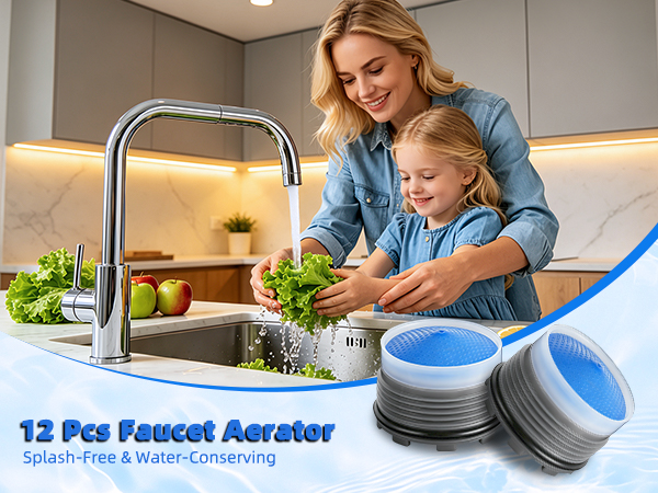 Faucet Aerator for Cache Aerators