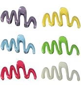 CHAOBANG 6PCS Candy Line Color hair Accessories for women and Girls,6 Different Color Hair Clip,H...