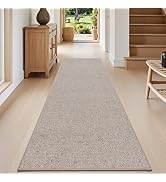 DEXI Runner Rug for Hallway 2'6''x7', Non Slip Low Pile Entryway Rug Runners with Rubber Backing,...