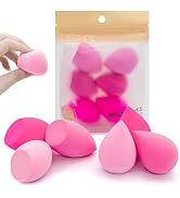6 Pcs Makeup Blender Sponges Set - Soft Beauty Sponge Blending Blender for Foundation, Cream and ...