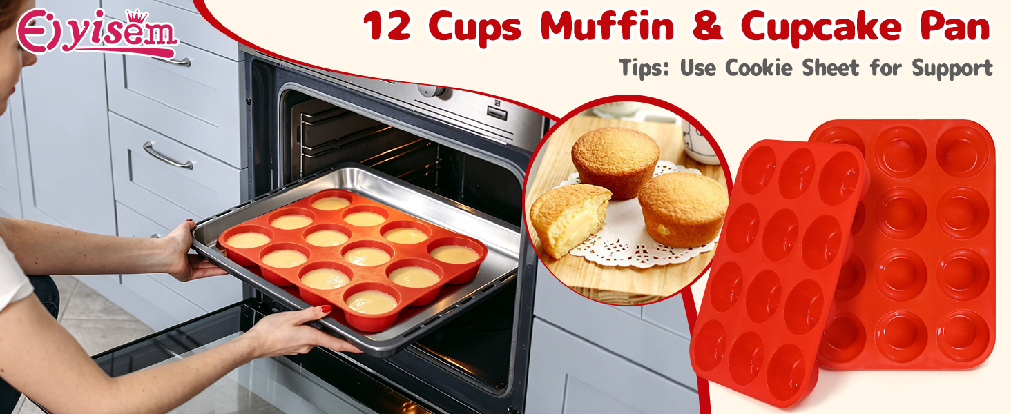 muffin silicone mold